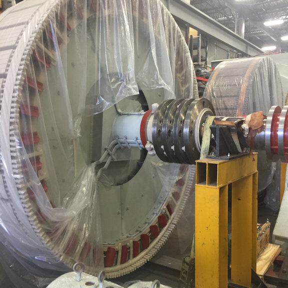 4 Units - Canadian General Electric 4000 Hp (2984 Kw) Synchronous Motors, 180 Rpm, Refurbished)